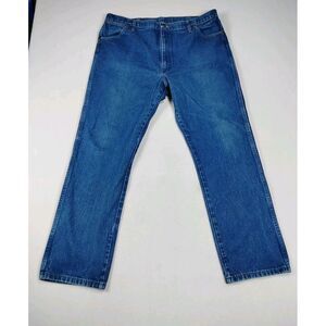 Wrangler Jeans Men 42 Blue Cowboy Cut Denim 13MWZ Westerncore Cowboycore‎ Ranch